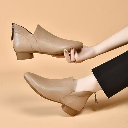 Botas 100% de cuero auténtico